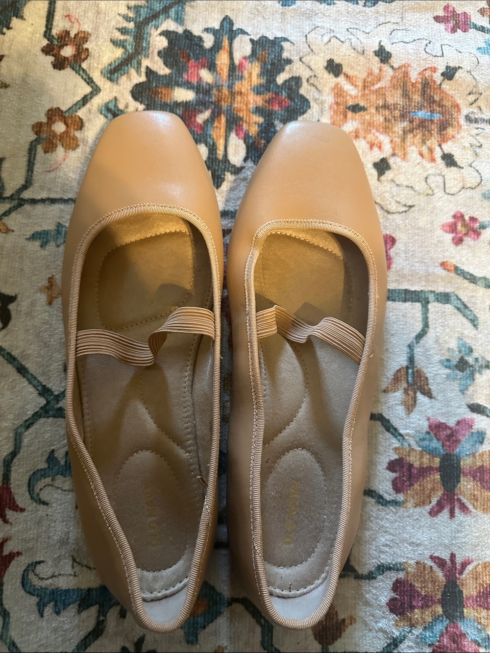 Old Navy nude elastic -Strap Ballet Flats